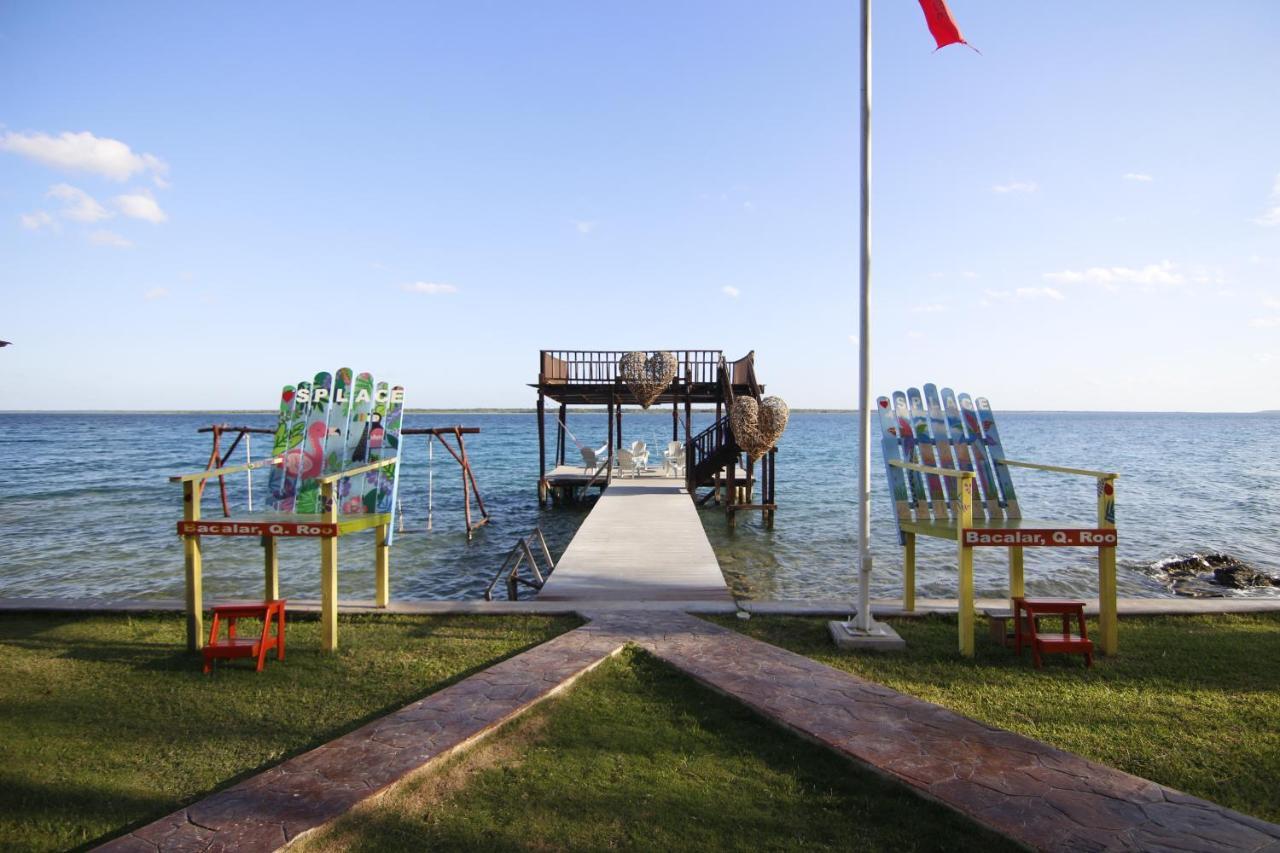 Coras Place Bacalar Lagoon Front Buitenkant foto