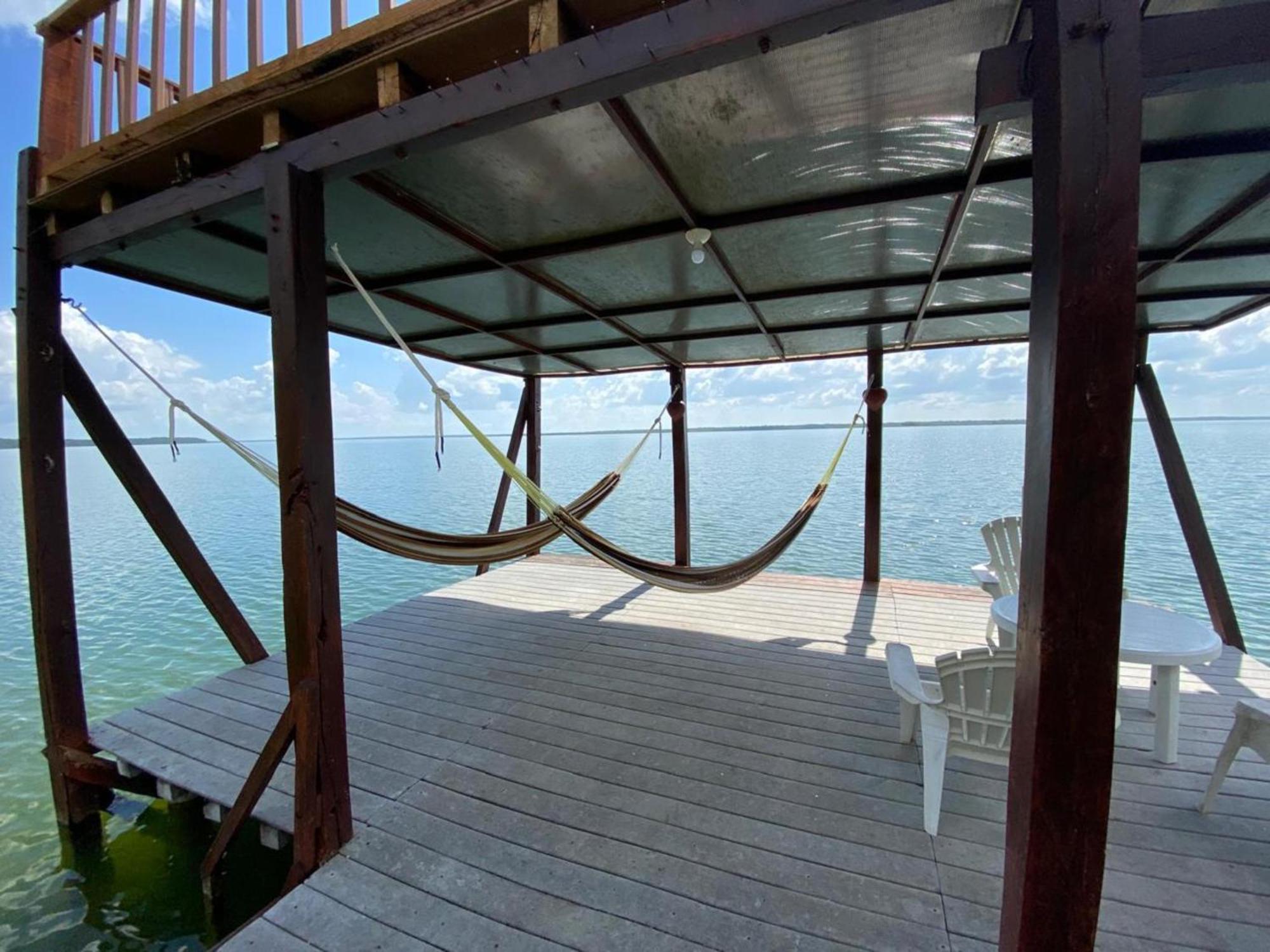 Coras Place Bacalar Lagoon Front Buitenkant foto